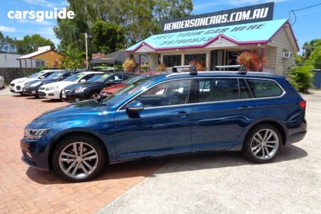 Blue 2020 Volkswagen Passat Wagon 140Tsi Business