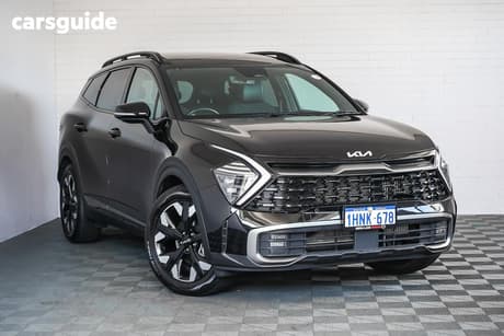 Black 2022 Kia Sportage Wagon Gt-Line (Awd)