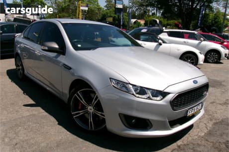 Silver 2015 Ford Falcon Sedan Xr8
