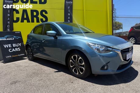 Blue 2015 Mazda 2 Hatchback Genki