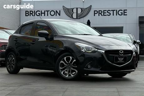 Black 2015 Mazda 2 Hatchback Genki