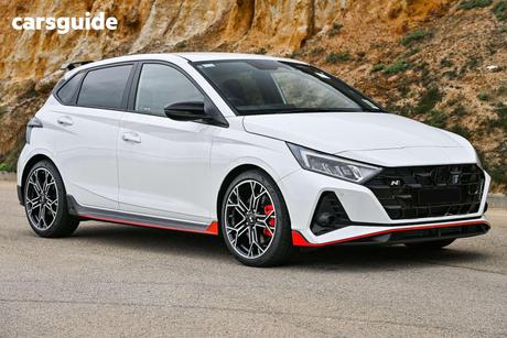 White 2025 Hyundai I20 Hatchback N