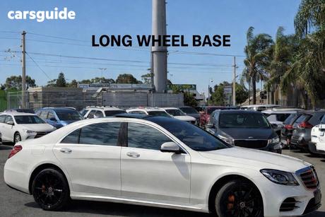 White 2019 Mercedes-Benz S450 Saloon L