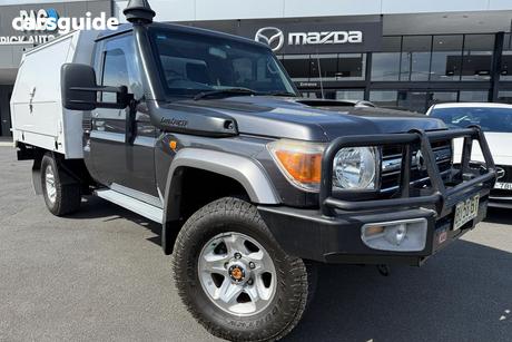 Grey 2012 Toyota Landcruiser Cab Chassis Gxl (4X4)