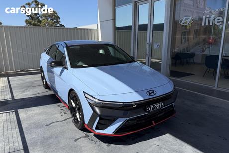 Blue 2025 Hyundai I30 Sedan N Premium With Sunroof