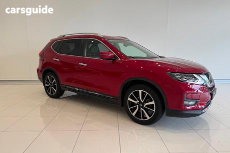 Red 2021 Nissan X-Trail Wagon Ti (4Wd)