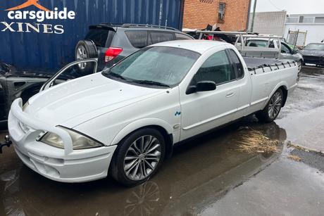 White 2002 Ford Falcon Utility Xls