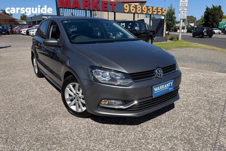 Grey 2016 Volkswagen Polo Hatchback 81 Tsi Comfortline