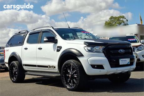 White 2017 Ford Ranger Dual Cab Utility Fx4 Special Edition