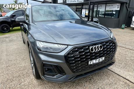 Grey 2021 Audi Q5 Sportback 45 Tfsi Quattro S Line Mhev