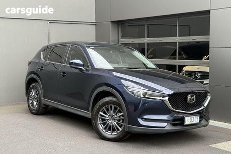 Blue 2020 Mazda CX-5 Wagon Touring (4X4)