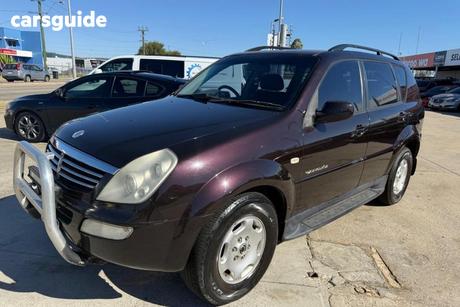 Black 2005 Ssangyong Rexton Wagon Rx270 Xdi Limited