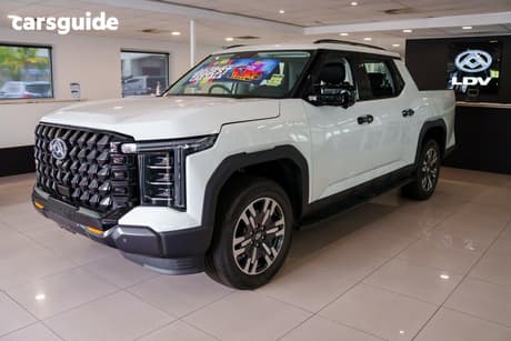 White 2025 LDV Terron 9 Double Cab Pick Up Evolve