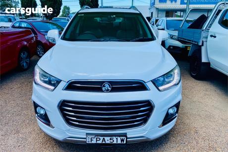 White 2016 Holden Captiva Wagon 7 Ltz (Awd)