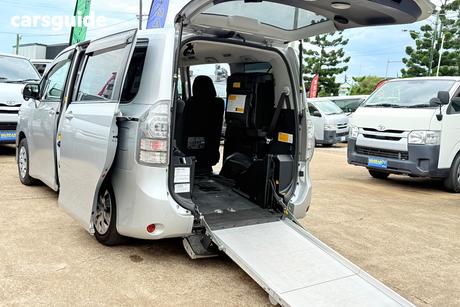 Silver 2013 Toyota Voxy Wagon