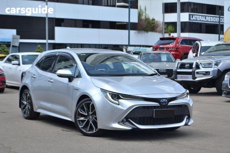 Silver 2020 Toyota Corolla Hatchback Zr Hybrid