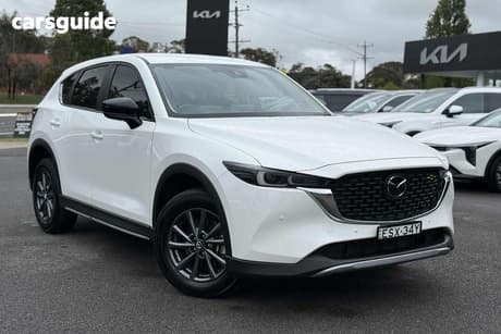 White 2022 Mazda CX-5 Wagon Touring Active (Awd)