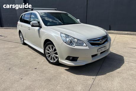 White 2012 Subaru Liberty Wagon 2.5I