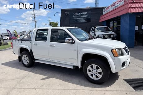 White 2009 Holden Colorado Crew Cab Pickup Lt-R (4X2)