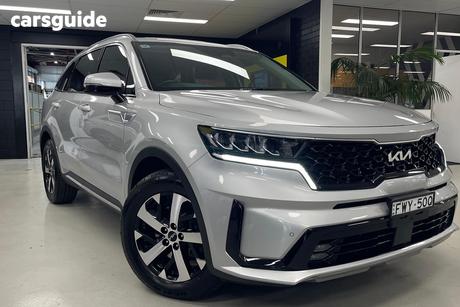Silver 2022 Kia Sorento Wagon Sport 7 Seat