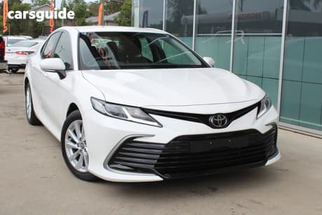 White 2024 Toyota Camry Sedan