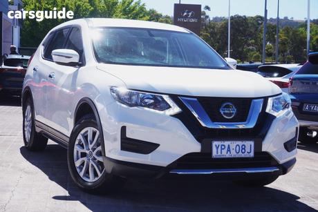 White 2021 Nissan X-Trail Wagon St (2Wd)