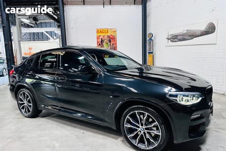 Black 2019 BMW X4 Coupe Xdrive 30I M Sport X