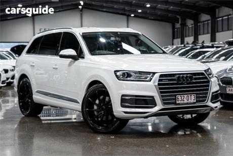 White 2015 Audi Q7 Wagon 3.0 Tdi Quattro