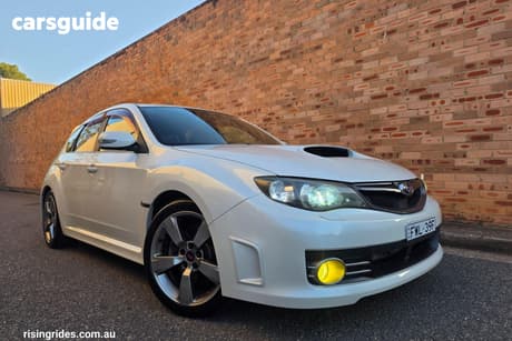 White 2009 Subaru Impreza Sedan WRX STI 2.5T AUTO