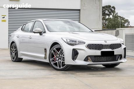 Silver 2021 Kia Stinger Sedan Gt (Black Leather)