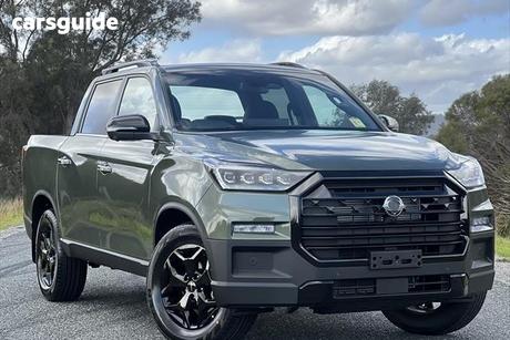 Green 2025 Kgm Musso Xlv Crew Cab Pickup Ultimate