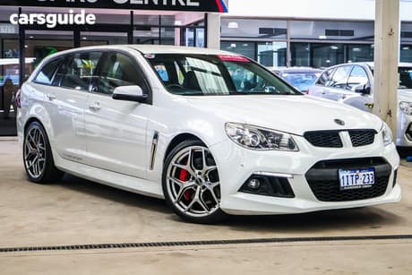 White 2013 HSV Clubsport SUV R8 TOURER R
