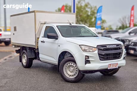 White 2022 Isuzu D-MAX Cab Chassis Sx (4X2) High-Ride