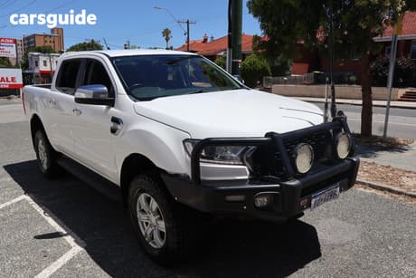 White 2021 Ford Ranger Double Cab Pick Up Xlt 3.2 (4X4)