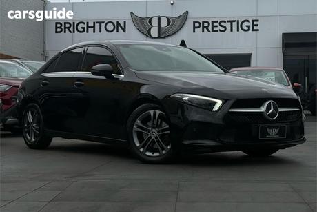 Black 2019 Mercedes-Benz A180 Sedan