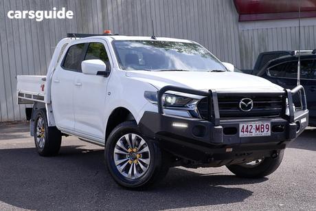 White 2022 Mazda BT-50 Dual Cab Chassis Xt (4X4)