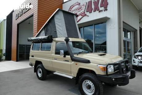 Beige 2020 Toyota Landcruiser Wagon Gxl Troop Carrier
