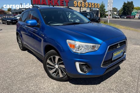Blue 2015 Mitsubishi ASX Wagon Ls (4Wd)