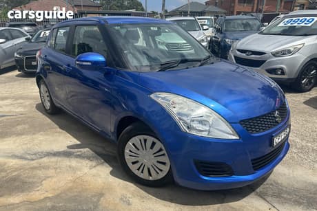 Blue 2013 Suzuki Swift Hatch GL FZ MY13