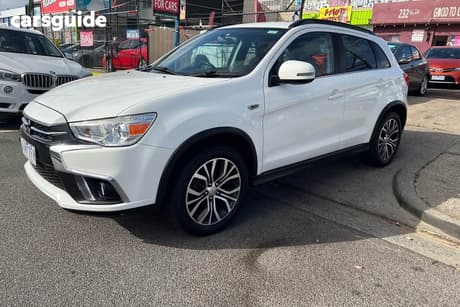 White 2018 Mitsubishi ASX Wagon Ls (2Wd)