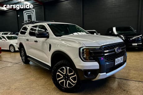 White 2022 Ford Ranger Double Cab Pick Up Sport 2.0 (4X4)