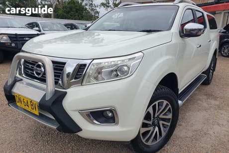 White 2016 Nissan Navara Dual Cab Utility St-X (4X4)