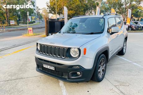 Grey 2017 Jeep Renegade Wagon Longitude