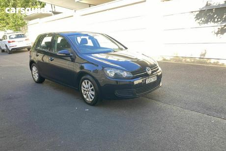 Black 2012 Volkswagen Golf Hatchback 90 Tsi Trendline