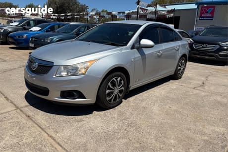 Silver 2012 Holden Cruze Sedan Cd