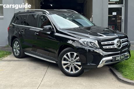 Black 2017 Mercedes-Benz GLS350 Wagon D 4Matic