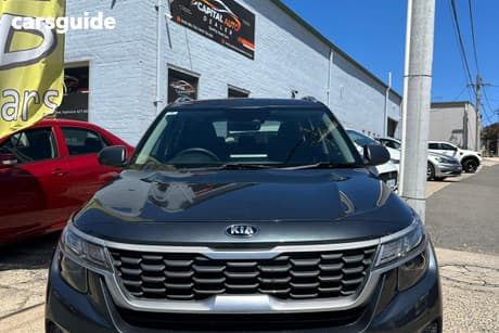 Grey 2020 Kia Seltos Wagon S (Fwd)