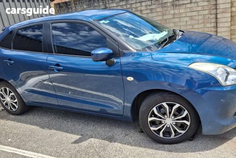 Blue 2017 Suzuki Baleno Hatchback Gl