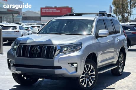 Silver 2022 Toyota Landcruiser Prado Wagon Vx