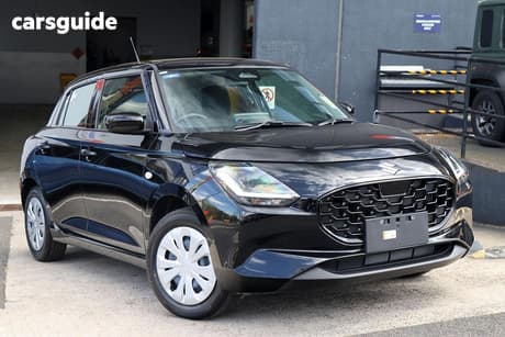 Black 2024 Suzuki Swift Hatchback Hybrid